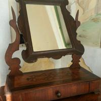 Specchio da tavolo intarsiato, Veneto, sec.1800