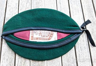 Basco verde vintage COMSUBIN M.M. primi anni '80