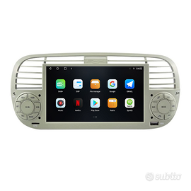 ANDROID autoradio navigatore Fiat 500 Abarth