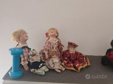 collezione bambole porcellana Capodimonte 