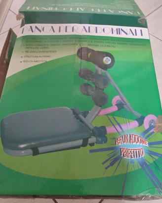 panca per addominali 