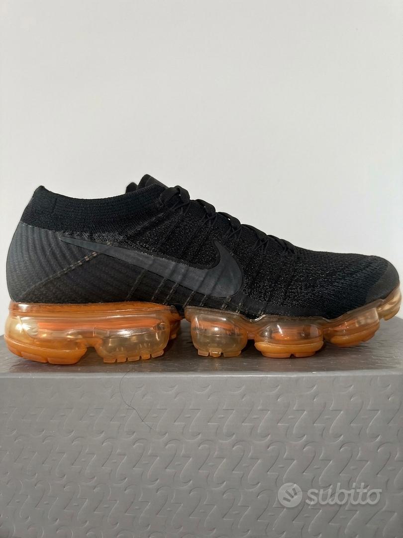 T-shirt Cordunk ENERGY - Ispirata Vapormax 2021 Flyknit - Arancione/Cremisi/Nero - Taglie S-4XL