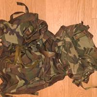zaino esercito 100 litri con tattico