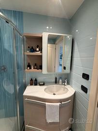 Mobile Bagno Artesi in Quarzo - Rovere Chiaro