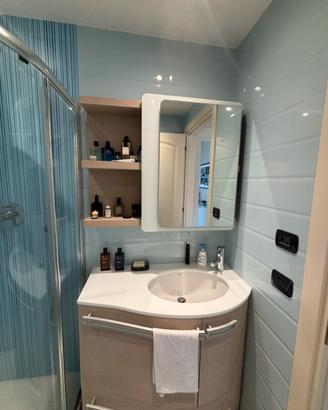 Mobile Bagno Artesi in Quarzo - Rovere Chiaro