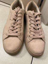 Scarpe rosa con glitter