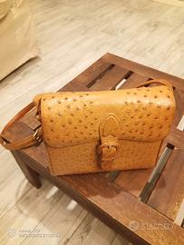 borsetta borsa donna struzzo