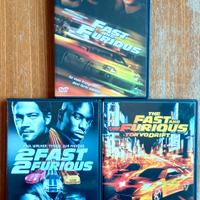 3 film DVD "Fast and Furious"