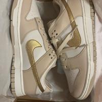 Nike Dunk "Gold Swoosh" Sneakers, taglia 36.5