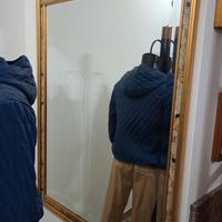 Specchio con cornice in Radica 