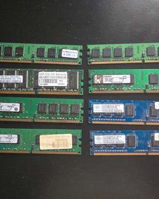 Lotto ram ddr2 leggere descrizione