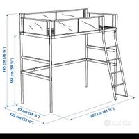letto a castello Ikea 