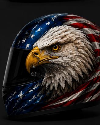 Aerografie custom casco moto