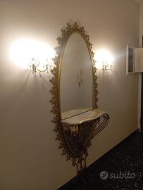 Specchiera con console Pierluigi Colli