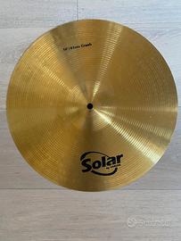 Crash 16”/41cm Solar più bacchette 5A confezionate