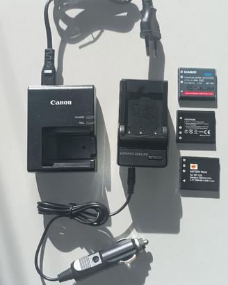 Caricatori e batterie macchina fotografica