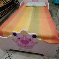 letto bambina principessa 