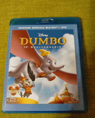 Blu ray disney Dumbo 70 anniversario