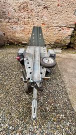 Rimorchio portamoto Cresci tm1