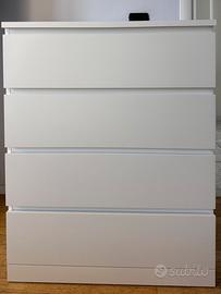 Cassettiera IKEA Malm 4 cassetti