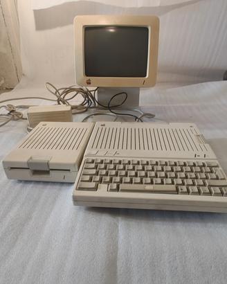 Set Apple IIc Vintage (1984) + Monitor +Disk llc
