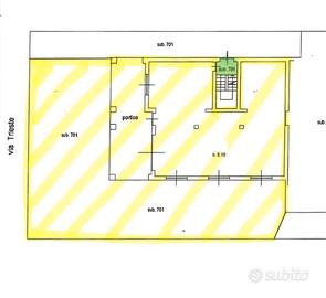 Locale commerciale con piazzale privato