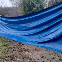 Telone  12x3,20 Gommato in PVC ochiellato 