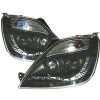 FARI FORD FIESTA 02-05 LUCE DIURNA SFONDO NERO