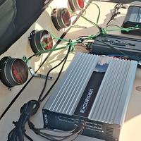  AMPLIFICATORE + SUBWOOFER +TWEETER 