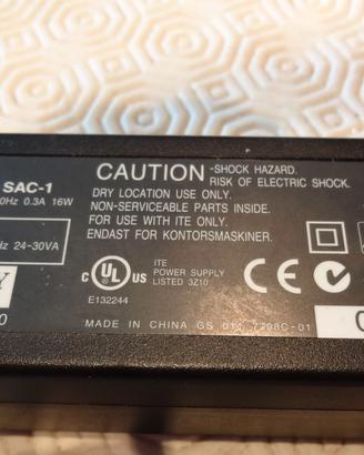 Sigma AC Adapter SAC-1