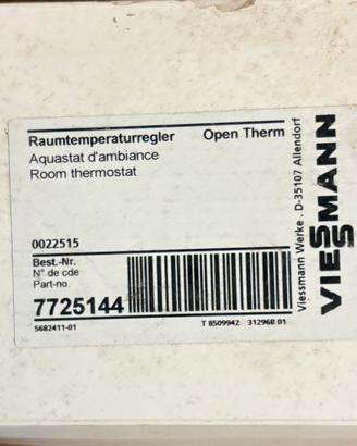 Termostato per caldaie wiessmann