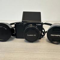 📸 Panasonic GX800 + 3 obiettivi – Set Mirrorless