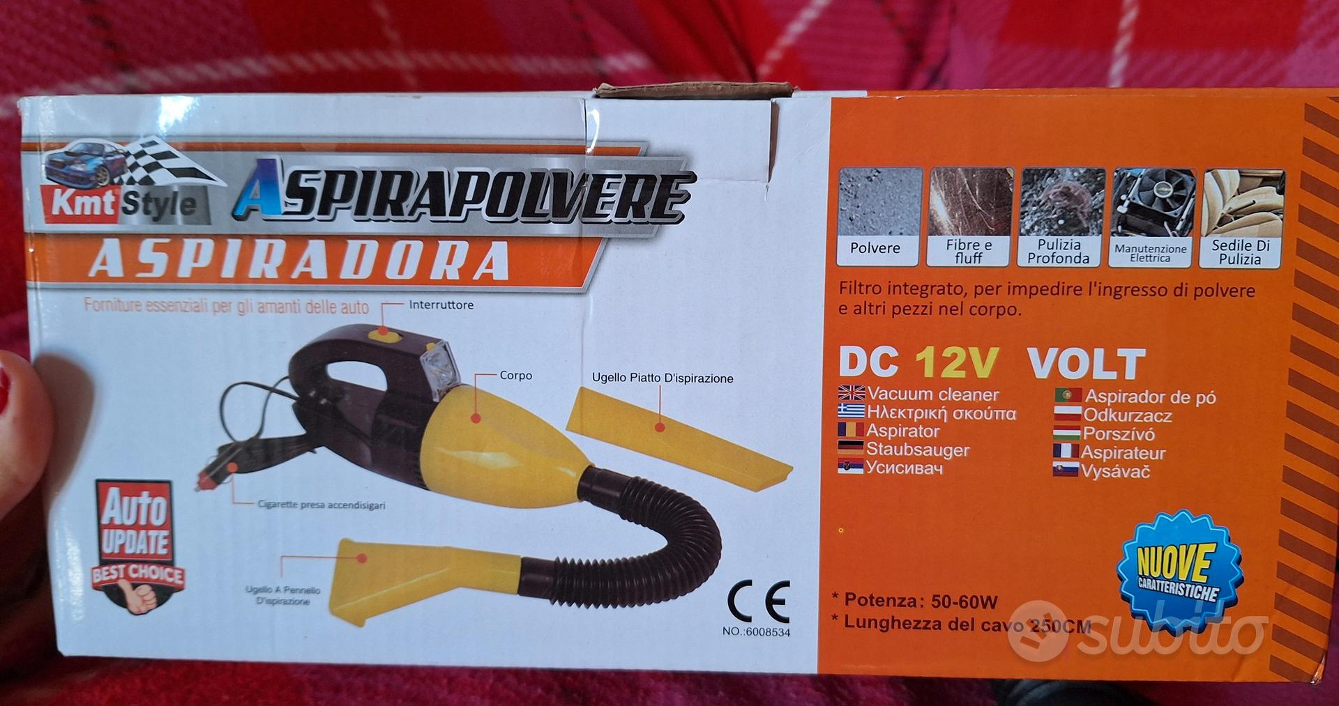 Aspirapolvere Potente per auto 60W aspirapolvere portatile 12V