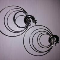 orecchini in acciaio 