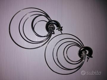 orecchini in acciaio 