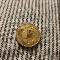 1 lira arancia fac simile