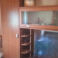Mobile soggiorno legno vetro