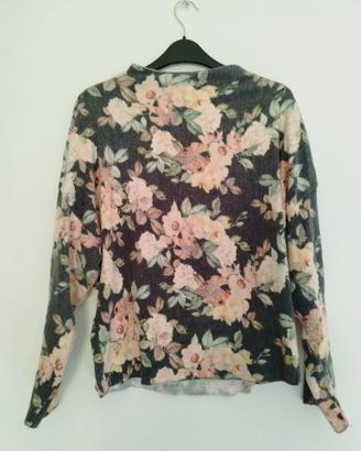 🩰 Felpa floreale MANGO – taglia M
Romantica e mor