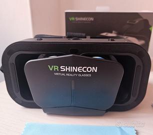 Visore/Occhiali 3D per giochi virtuali 