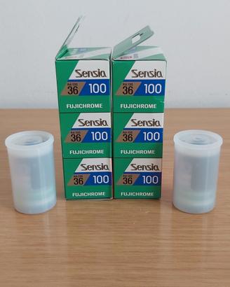 8x Fujifilm Fujichrome Sensia 100