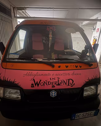 Piaggio porter uso abbigliamento itinerante