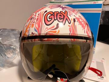 Casco bambina XS Nolan Grex Butterfly come nuovo
