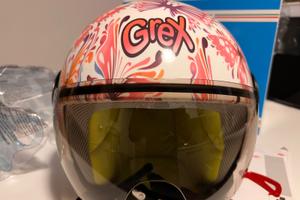 Casco bambina XS Nolan Grex Butterfly come nuovo