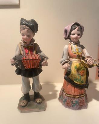 Ceramica sarda Massidda bambini in costume