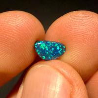 Opale Nero/Blu/Verde Australiano Lightning Ridge