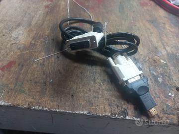 CAVETTO DVI CON ADATTATORE HDMI