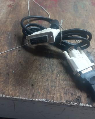 CAVETTO DVI CON ADATTATORE HDMI