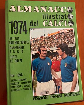 ALMANACCO CALCIO PANINI 1974