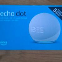 Echo dot 5 Alexa con orologio