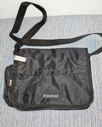 Borsa con tracolla  Kookai nera.